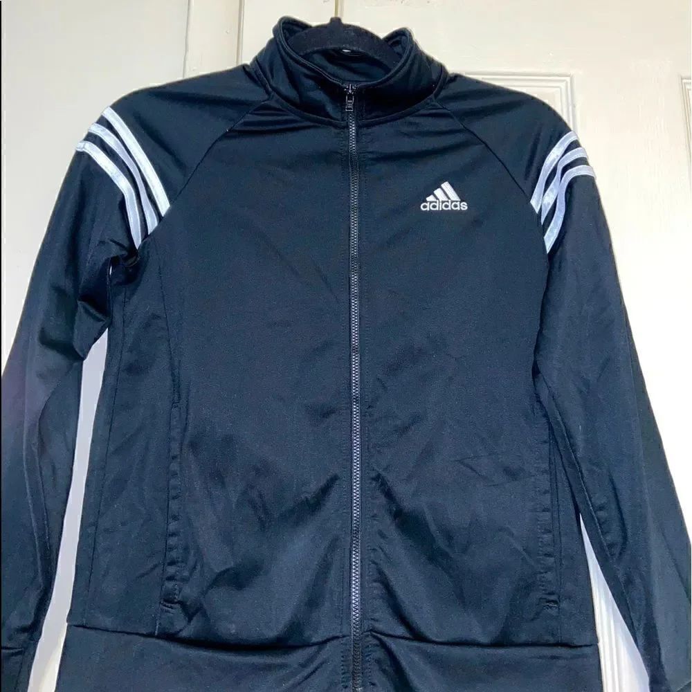 Adidas zip up track jacket - Picture 1 of 4
